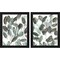 Farmhouse Leafy by Marcy Chapman, 2 Piece Black Framed Art Set